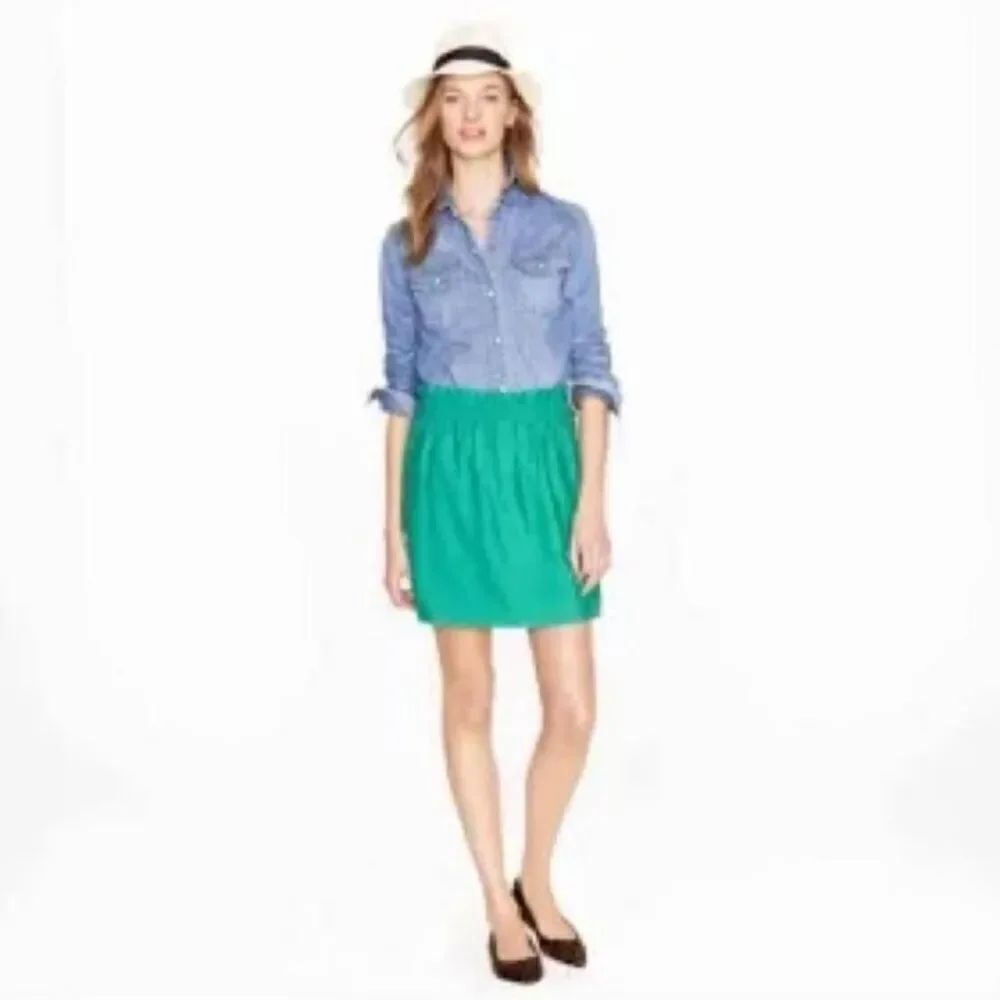J. Crew Paperbag Waist City Skirt